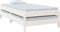 vidaXL - Bed - stapelbaar - 75x190 - cm - massief - grenenhout - wit