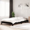vidaXL - Bed - stapelbaar - 75x190 - cm - massief - grenenhout - zwart