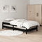 vidaXL - Bed - stapelbaar - 75x190 - cm - massief - grenenhout - zwart