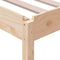 vidaXL - Bed - stapelbaar - 80x200 - cm - massief - grenenhout