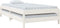 vidaXL - Bed - stapelbaar - 80x200 - cm - massief - grenenhout - wit