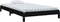 vidaXL - Bed - stapelbaar - 80x200 - cm - massief - grenenhout - zwart