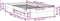 vidaXL - Bed - stapelbaar - 90x190 - cm - massief - grenenhout