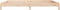 vidaXL - Bed - stapelbaar - 90x190 - cm - massief - grenenhout