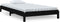 vidaXL - Bed - stapelbaar - 90x190 - cm - massief - grenenhout - zwart