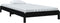 vidaXL - Bed - stapelbaar - 90x190 - cm - massief - grenenhout - zwart