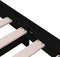 vidaXL - Bed - stapelbaar - 90x190 - cm - massief - grenenhout - zwart
