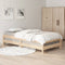 vidaXL - Bed - stapelbaar - 90x200 - cm - massief - grenenhout