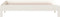 vidaXL - Bed - stapelbaar - 90x200 - cm - massief - grenenhout - wit