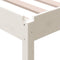 vidaXL - Bed - stapelbaar - 90x200 - cm - massief - grenenhout - wit