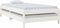 vidaXL - Bed - stapelbaar - 90x200 - cm - massief - grenenhout - wit