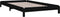 vidaXL - Bed - stapelbaar - 90x200 - cm - massief - grenenhout - zwart