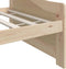 vidaXL - Bedbank - 3-zits - massief - grenenhout - 90x200 - cm