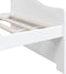 vidaXL - Bedbank - 3-zits - massief - grenenhout - 90x200 - cm - wit