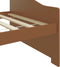 vidaXL - Bedbank - 3-zits - massief - grenenhout - honingbruin - 90x200 - cm