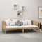 vidaXL - Bedbank - massief - grenenhout - honingbruin - 90x200 - cm