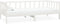vidaXL - Bedbank - massief - grenenhout - wit - 90x200 - cm
