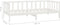 vidaXL - Bedbank - massief - grenenhout - wit - 90x200 - cm