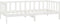 vidaXL - Bedbank - massief - grenenhout - wit - 90x200 - cm