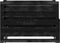 vidaXL - Bedbank - uitschuifbaar - massief - grenenhout - zwart - 2x(90x200) - cm