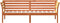 vidaXL - Bedbank - zonder - matras - wasbruin - 100x200 - cm - massief - grenenhout