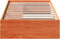 vidaXL - Bedbank - zonder - matras - wasbruin - 100x200 - cm - massief - grenenhout