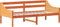 vidaXL - Bedbank - zonder - matras - wasbruin - 75x190 - cm - massief - grenenhout