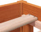 vidaXL - Bedbank - zonder - matras - wasbruin - 75x190 - cm - massief - grenenhout