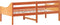 vidaXL - Bedbank - zonder - matras - wasbruin - 75x190 - cm - massief - grenenhout