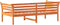 vidaXL - Bedbank - zonder - matras - wasbruin - 75x190 - cm - massief - grenenhout