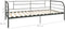 vidaXL - Bedbankframe - metaal - grijs - 90x200 - cm