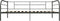 vidaXL - Bedbankframe - metaal - grijs - 90x200 - cm