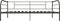 vidaXL - Bedbankframe - metaal - grijs - 90x200 - cm