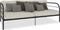 vidaXL - Bedbankframe - metaal - zwart - 90x200 - cm