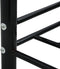 vidaXL - Bedbankframe - metaal - zwart - 90x200 - cm