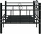 vidaXL - Bedbankframe - metaal - zwart - 90x200 - cm