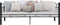 vidaXL - Bedbankframe - metaal - zwart - 90x200 - cm