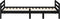 vidaXL - Bedframe - 75x190 - cm - massief - grenenhout - zwart