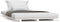 vidaXL - Bedframe - 90x190 - cm - massief - grenenhout - wit