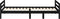vidaXL - Bedframe - 90x190 - cm - massief - grenenhout - zwart