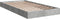 vidaXL - Bedframe - bewerkt - hout - betongrijs - 100x200 - cm
