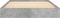 vidaXL - Bedframe - bewerkt - hout - betongrijs - 100x200 - cm