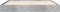 vidaXL - Bedframe - bewerkt - hout - betongrijs - 120x190 - cm
