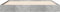 vidaXL - Bedframe - bewerkt - hout - betongrijs - 120x200 - cm