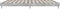 vidaXL - Bedframe - bewerkt - hout - betongrijs - 160x200 - cm