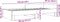 vidaXL - Bedframe - bewerkt - hout - betongrijs - 90x190 - cm