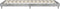 vidaXL - Bedframe - bewerkt - hout - betongrijs - 90x200 - cm