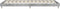 vidaXL - Bedframe - bewerkt - hout - betongrijs - 90x200 - cm