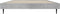 vidaXL - Bedframe - bewerkt - hout - betongrijs - 90x200 - cm