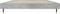 vidaXL - Bedframe - bewerkt - hout - betongrijs - 90x200 - cm